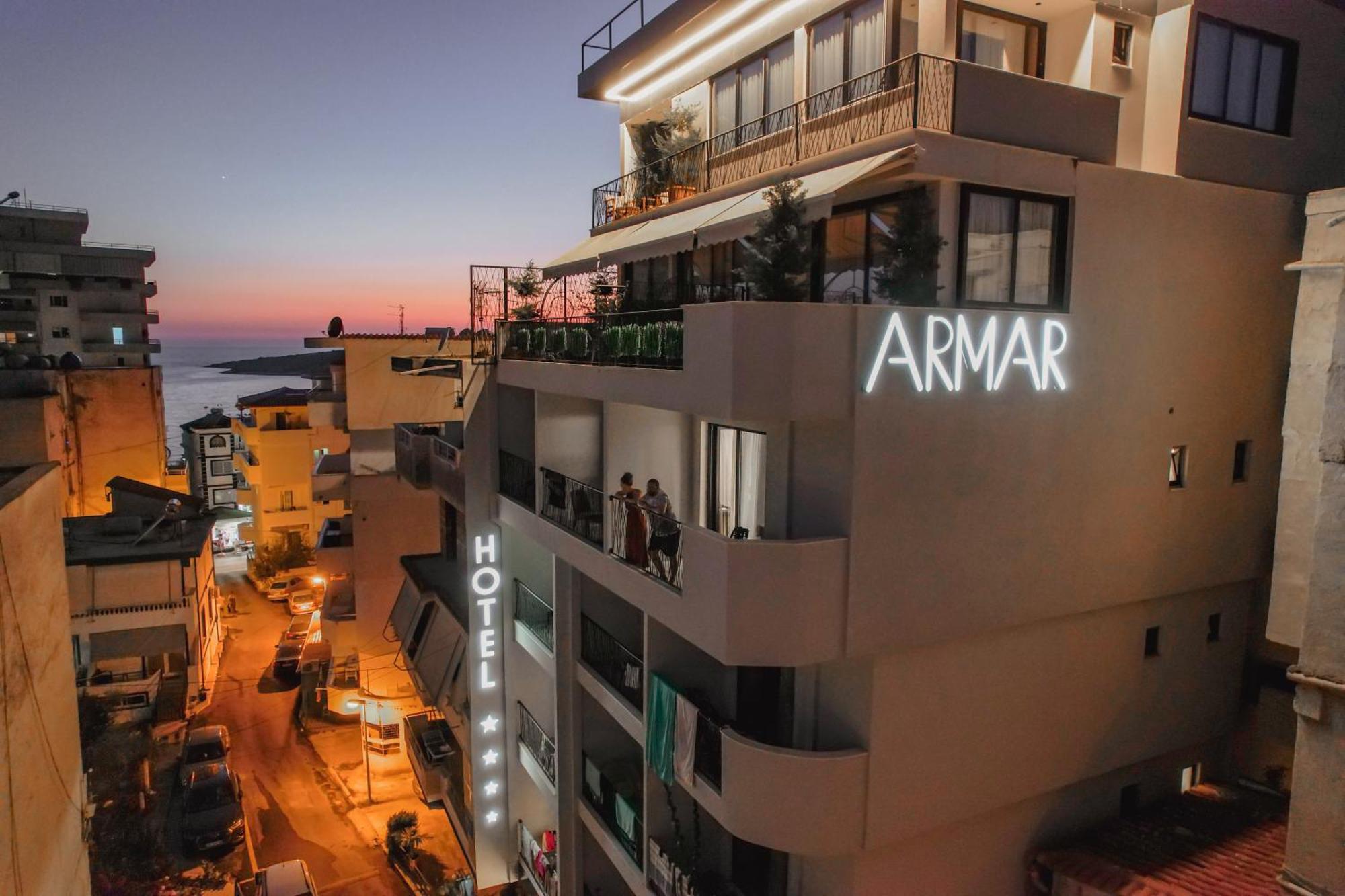 Armar Hotel Sarandë Exterior foto